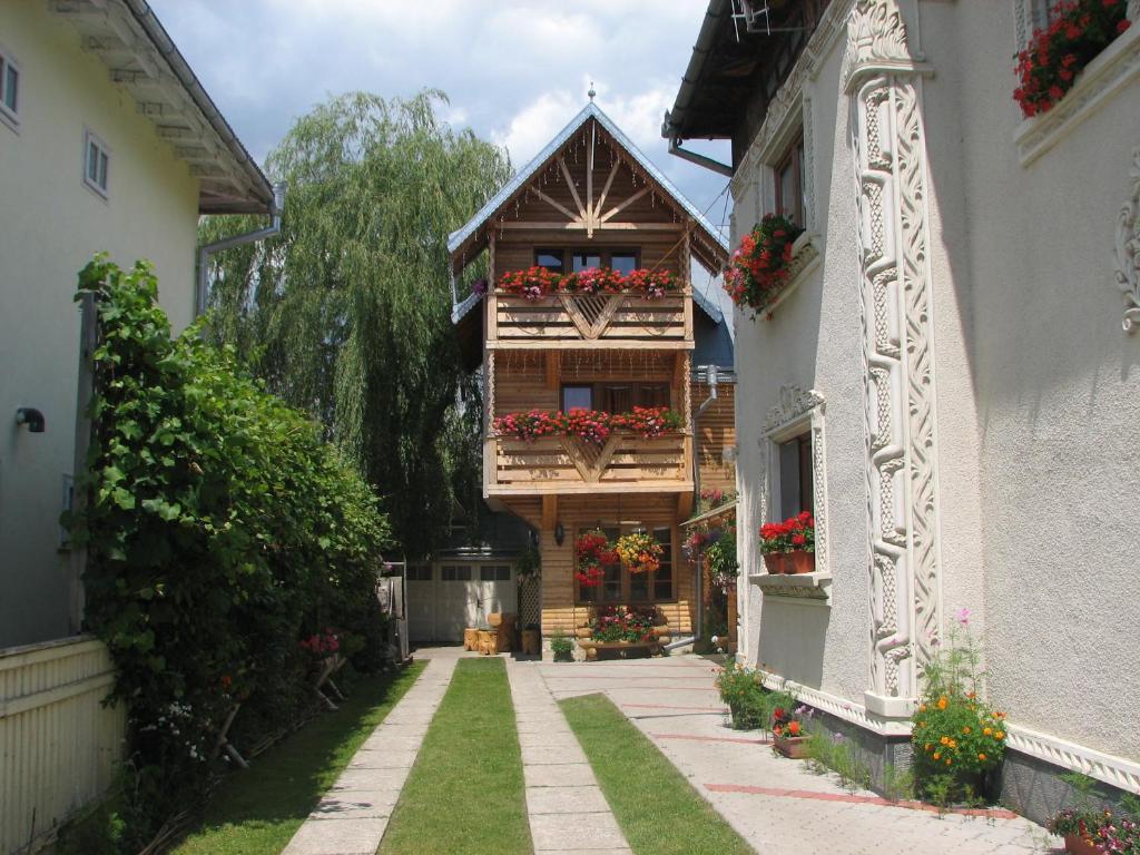 Pension Crizantema Ватра Молдовицей Экстерьер фото